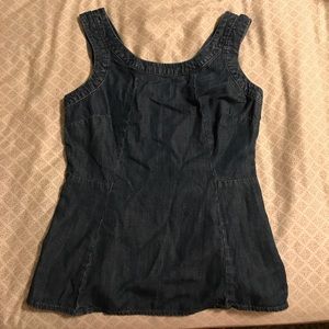 Banana republic Denim top
