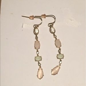 Anthropologie stone drop earrings
