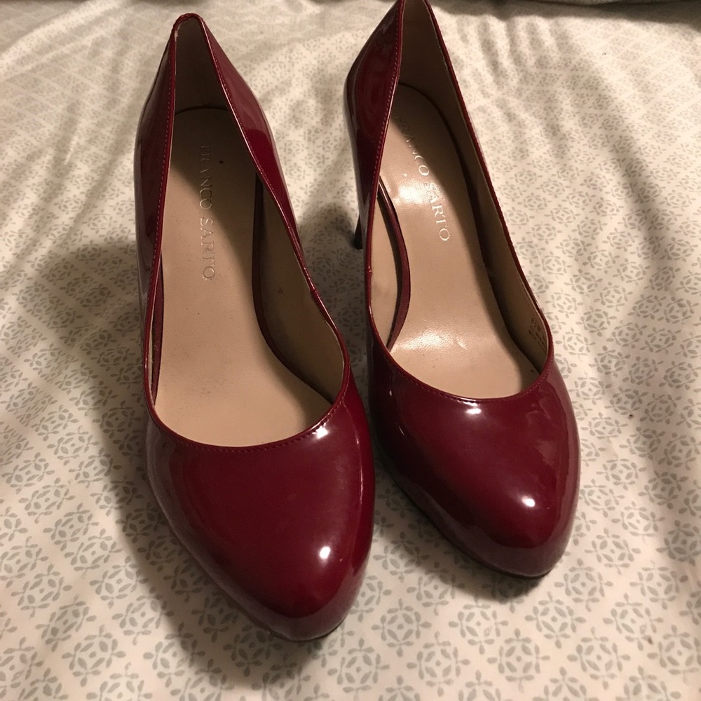 Wine Franco Sarto heels