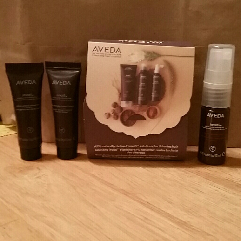 Aveda Travel-Size Invati 3-step System