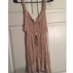 Knitted tank top