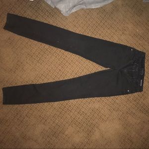 Black skinny jeans