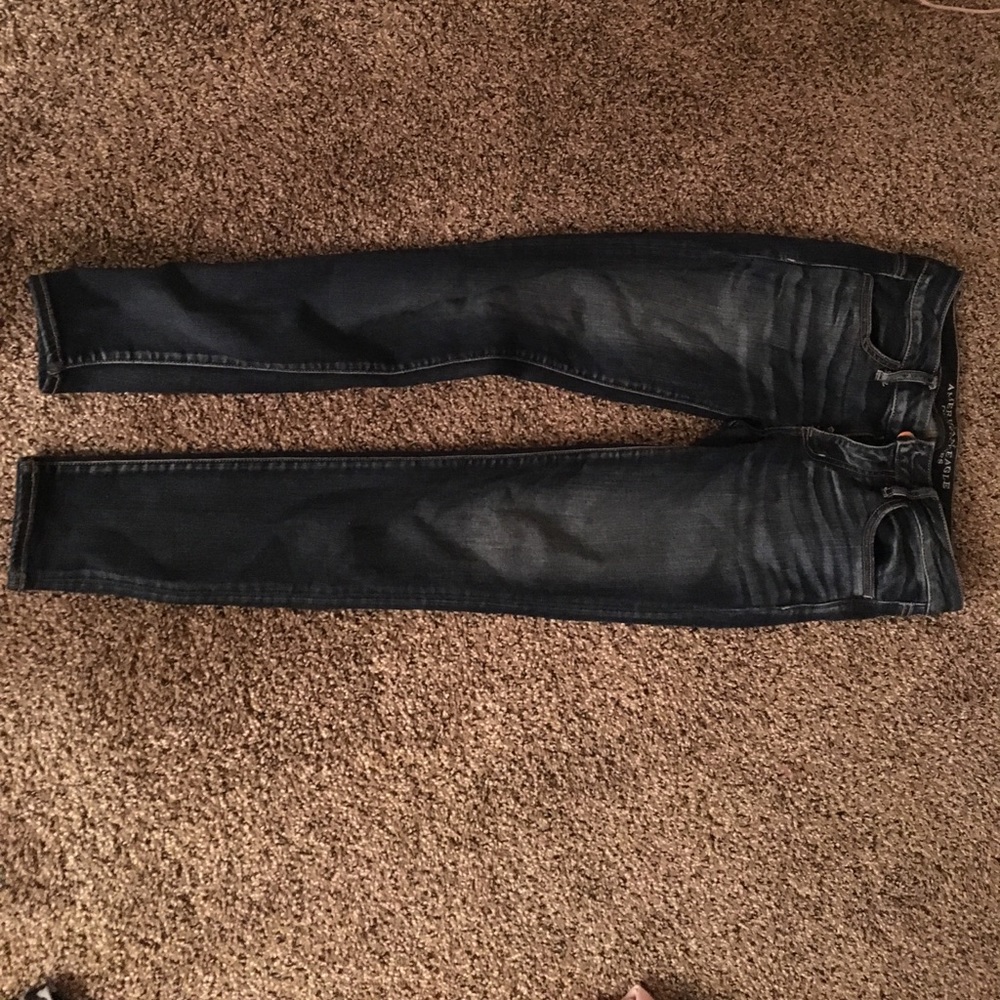 AEO super stretch skinny jeans