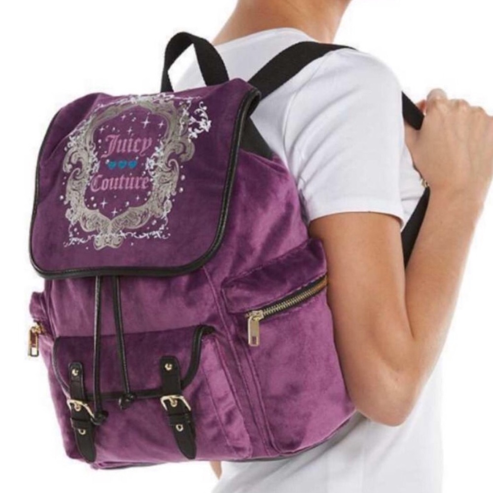 Purple Juicy Couture Backpack