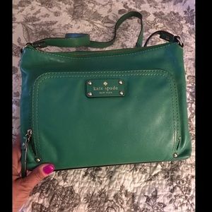 Kate Spade ♠️ Kelly green crossbody