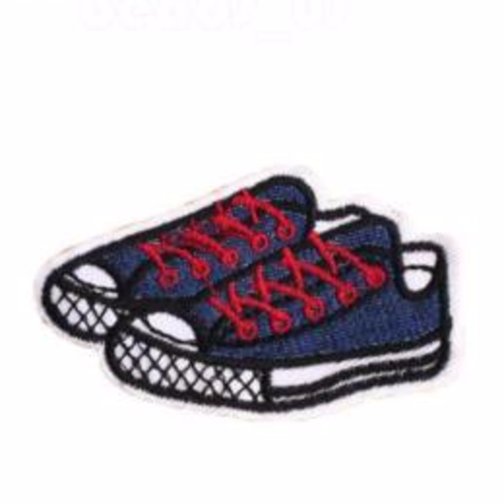 Iron On Patch Low Top Skate Shoes Converse