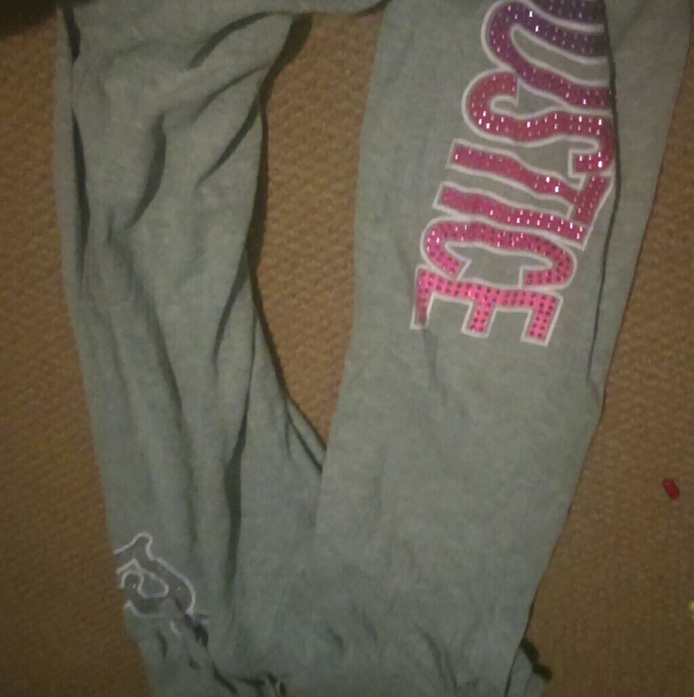 Justice sweats