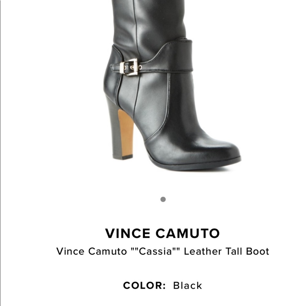 SOLD - NEW Vince Camuto Cassia Black Tall Boots