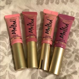 Too Faced Deluxe Melted Liquefied Lipsticks