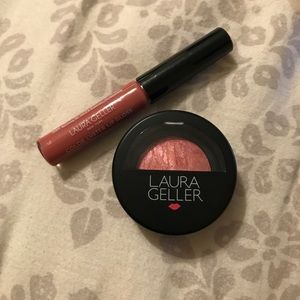 Laura Geller Bag with Lipgloss and Blush
