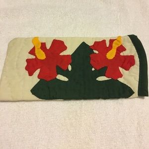 (Handmade) Hawaiian Quilt Glasses Holder
