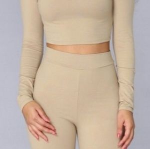 Nwt Fashion nova pants and top set