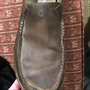 Olukai Mocassin Slip Ons in excellent condition!
