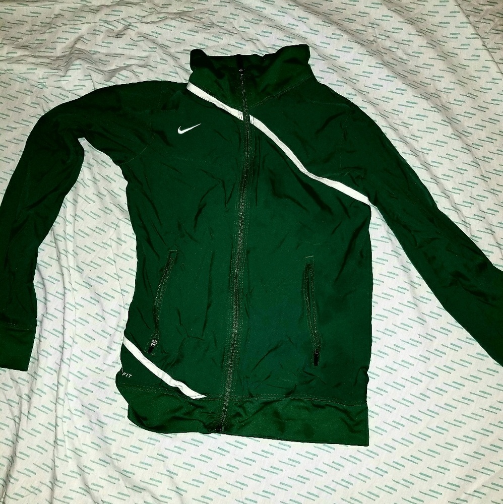 Nike Green Dri- Fit Jacket