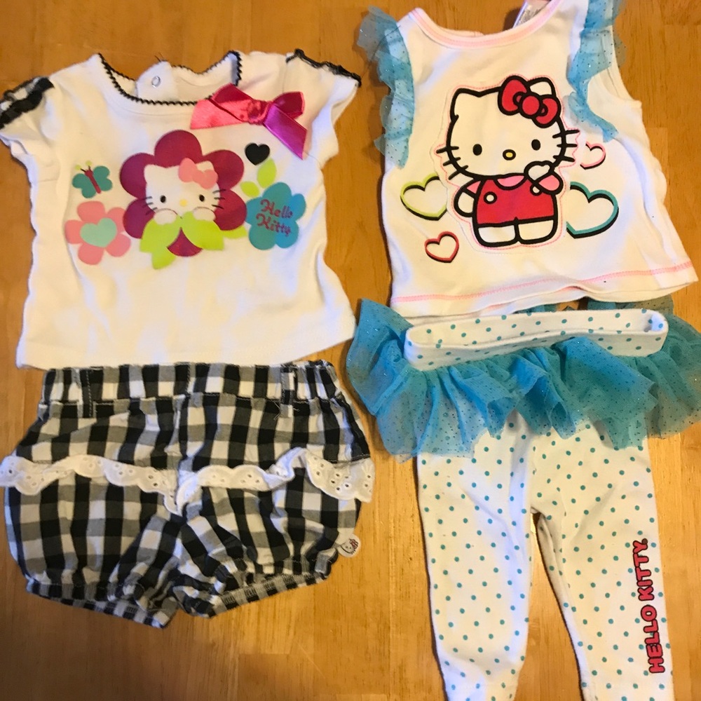 UPDATE ** 2 Hello Kitty outfits! Both 0-3m