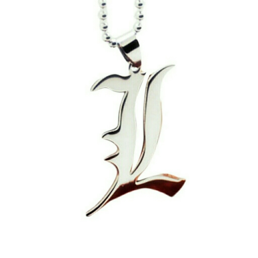 Death note " L" necklace