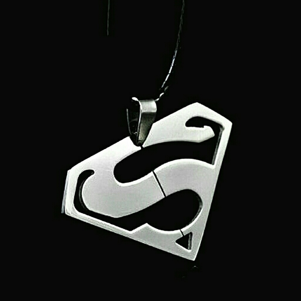 Superman necklace