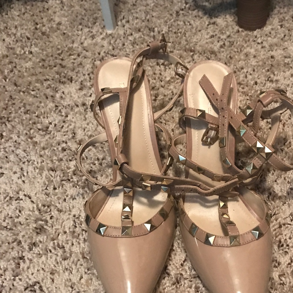 BCBG studded heels