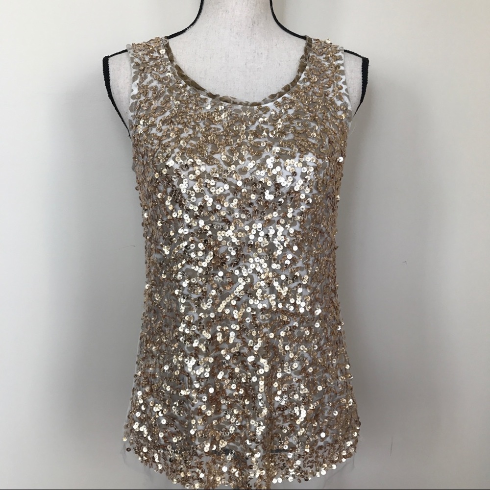 CGGT Chico Glistening Gold Tank