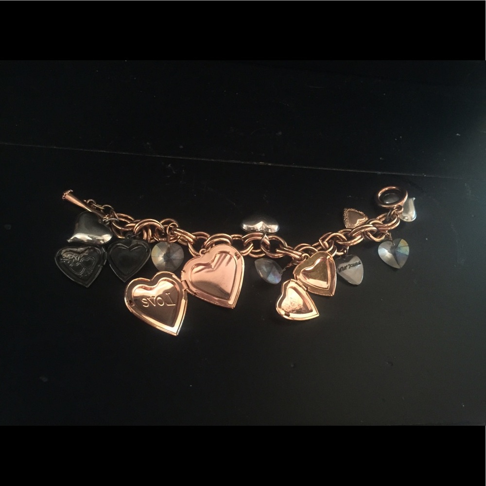 Betsey Johnson Heart Locket Bracelet (RARE!) 💘