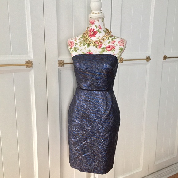 J. Crew Collection Strapless Cocktail Dress - Picture 2 of 8