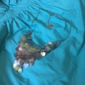 Mother of Pearl Mermaid Necklace