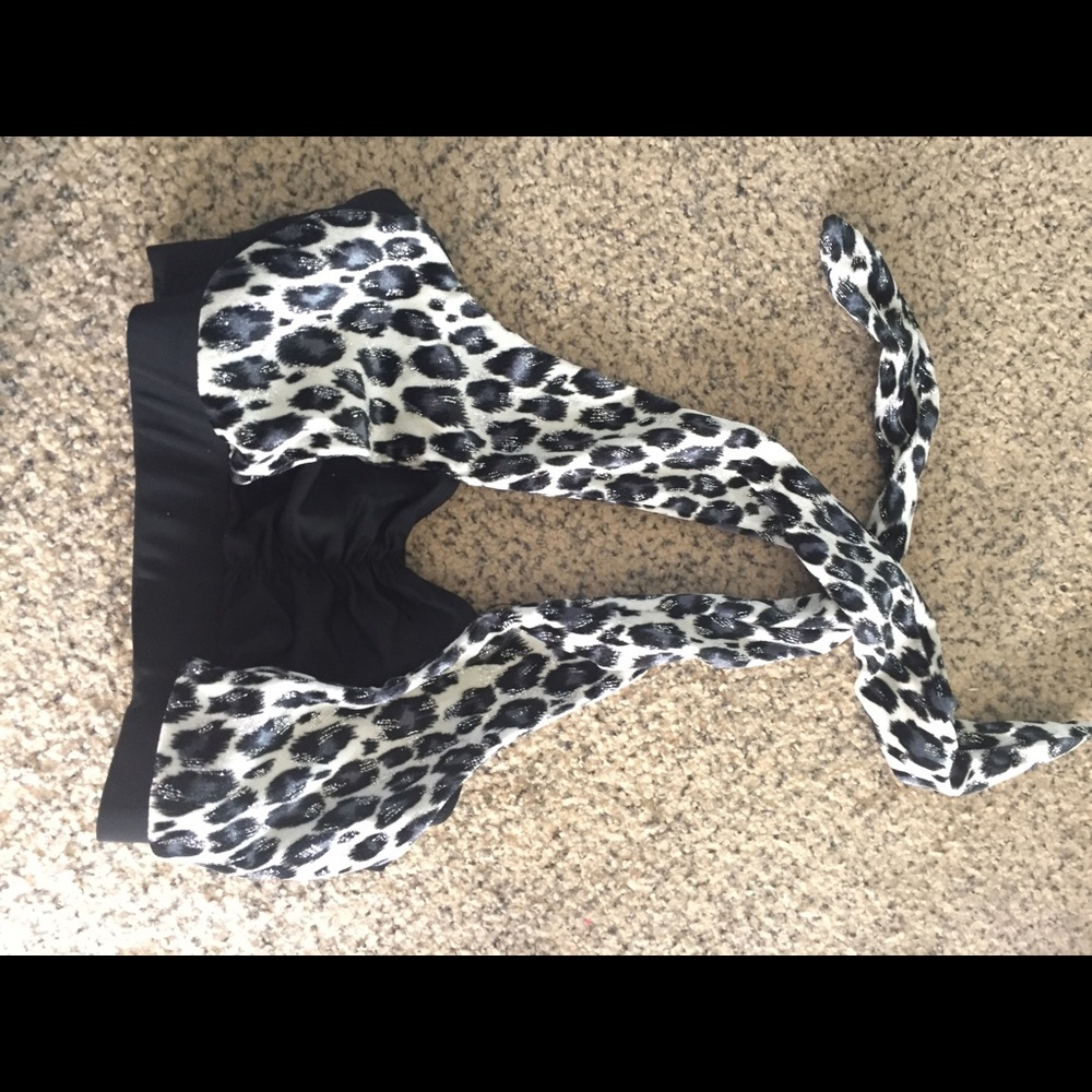 Leopard Print Dance Top