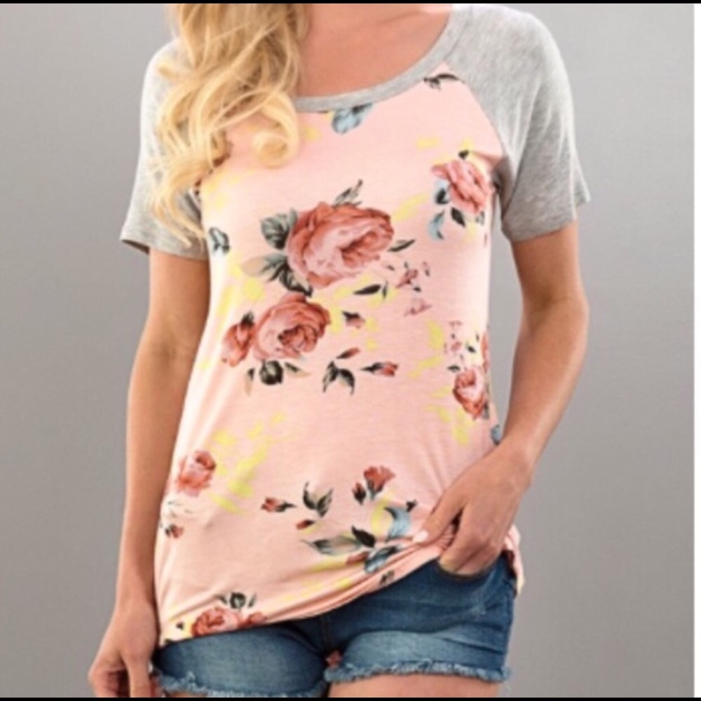 Floral t-shirt