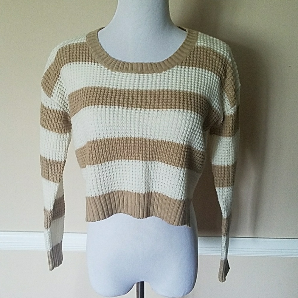Crop sweater