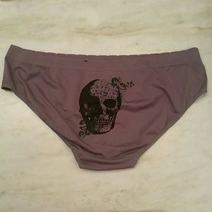 Torrid purple skull hipsters