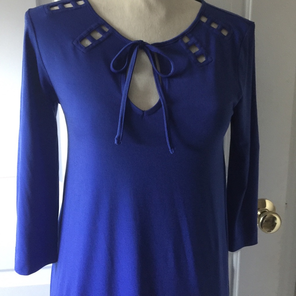 Periwinkle Banana Republic Dress