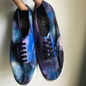 Women's Galaxy Vans - size 9
