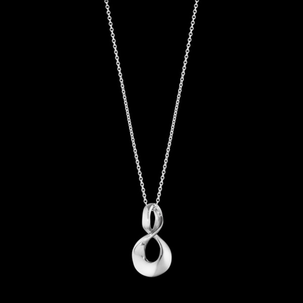 George Jensen Infinity Pendant Sterling Silver