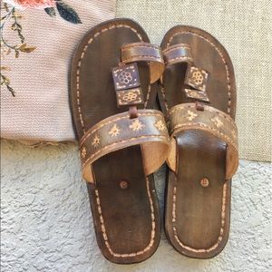 {Leather} BNWOT- Bohemian Sandal