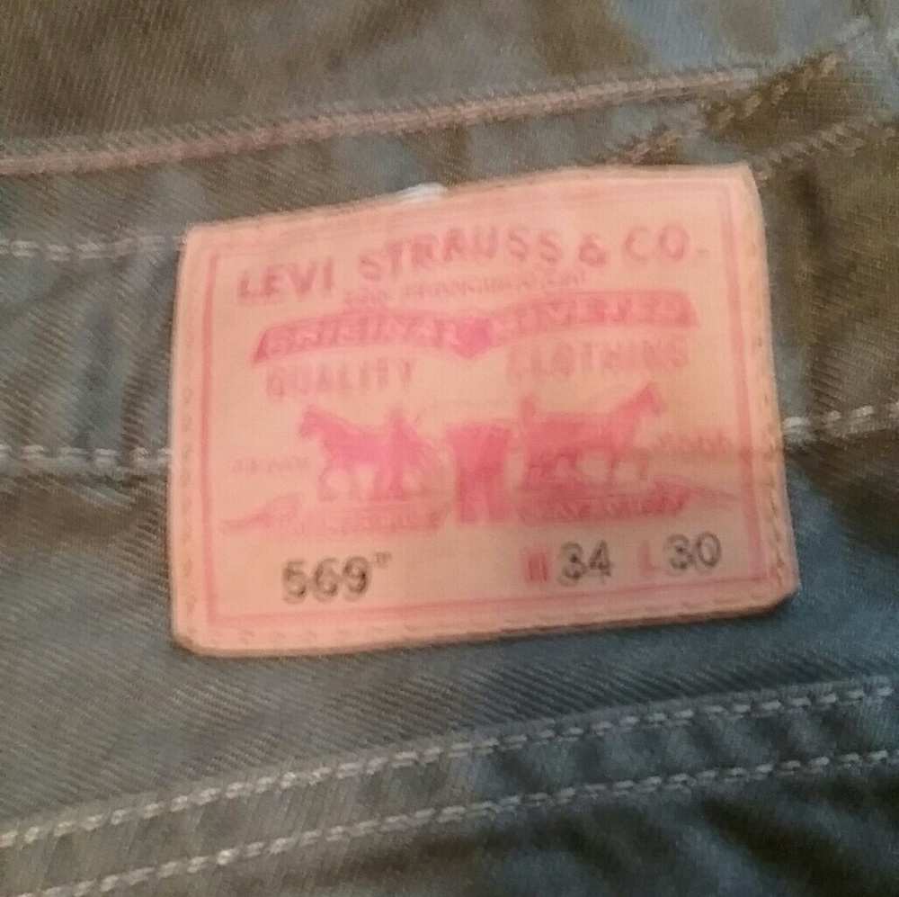 Grey Men's Levi 's 569 ..34/30