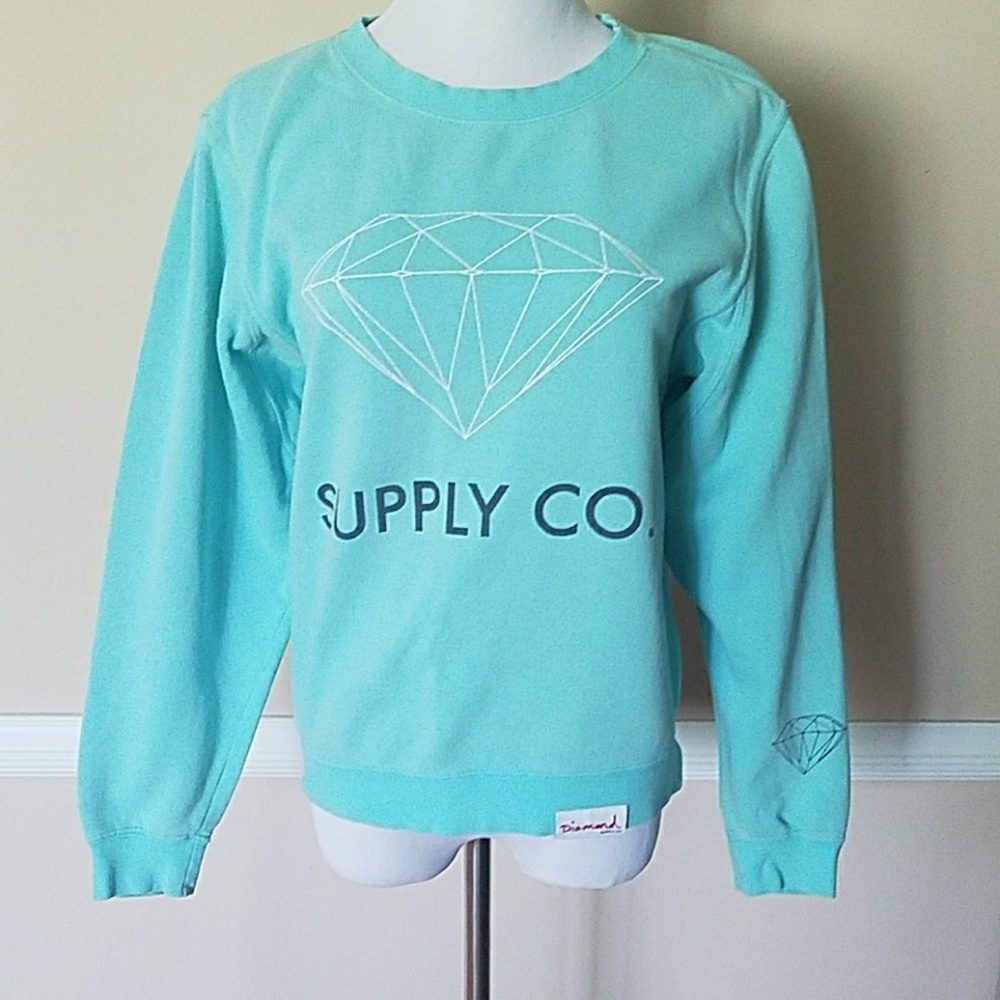 Teal sweater