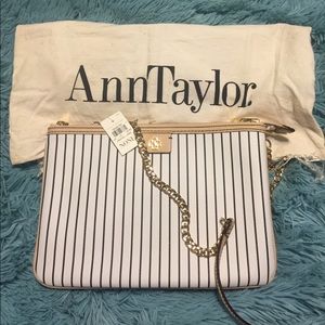 Ann Taylor striped bag