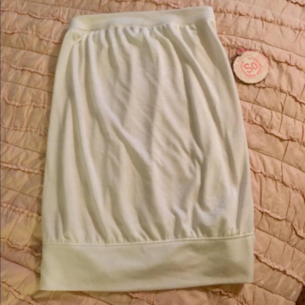 🌸Cute NWT white blousy strapless tank top XS SALE🌸3 for $12 SALE🌸