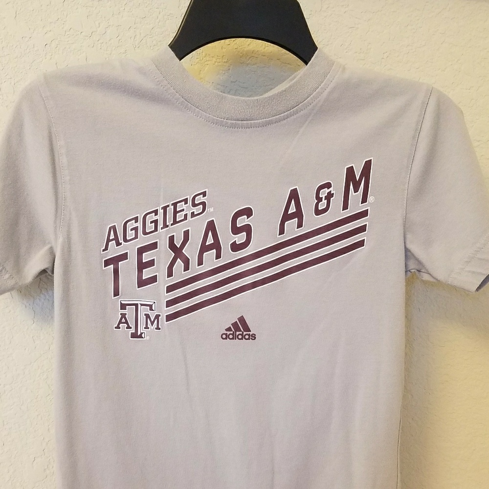 Youth Adidas Texas A&M Shirt