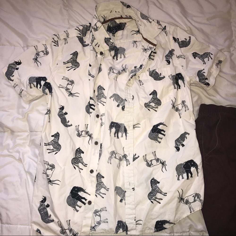 Men's button up shirt