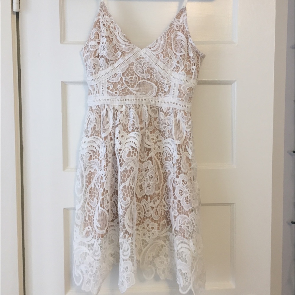 White Lace Dress