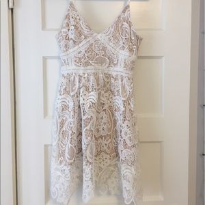White Lace Dress