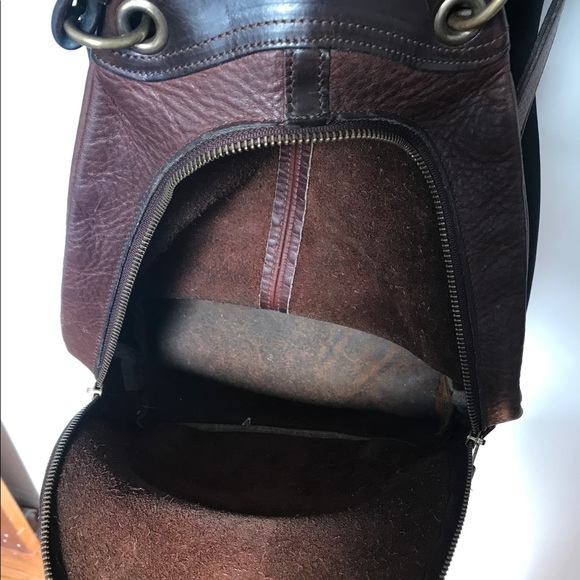 Vintage Bags - Vintage 90's leather backpack Vintage Bags - Vintage 90's leather backpack