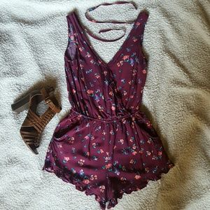 2 Floral Rompers Bundle