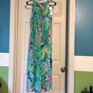 Lilly Pulitzer Bailey Silk Midi Dress