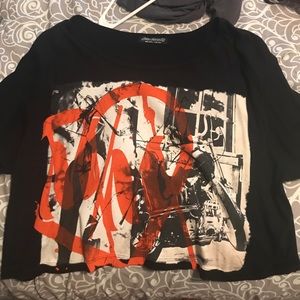 Black metal mulisha shirt