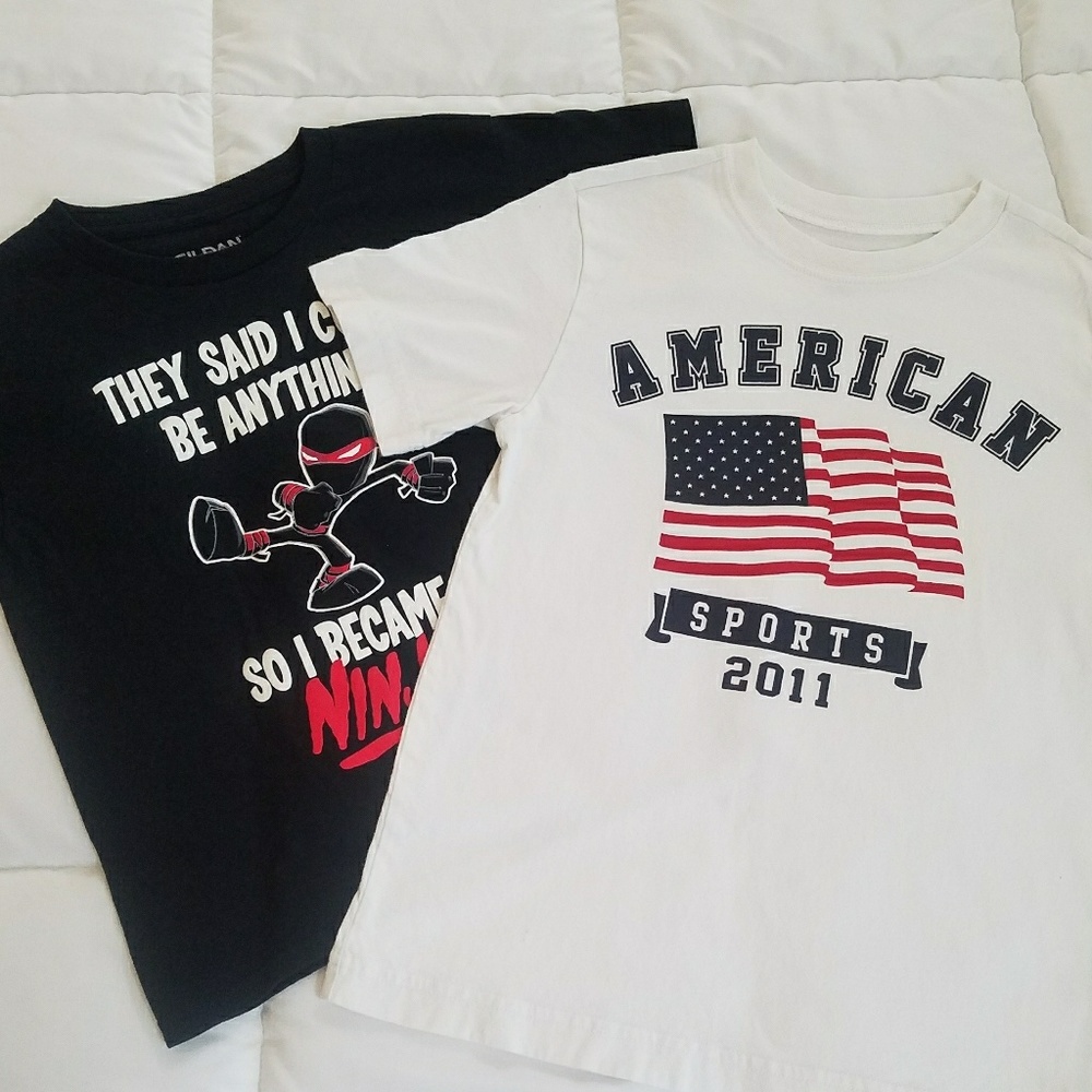 Bundle EUC Boys Graphic Tee