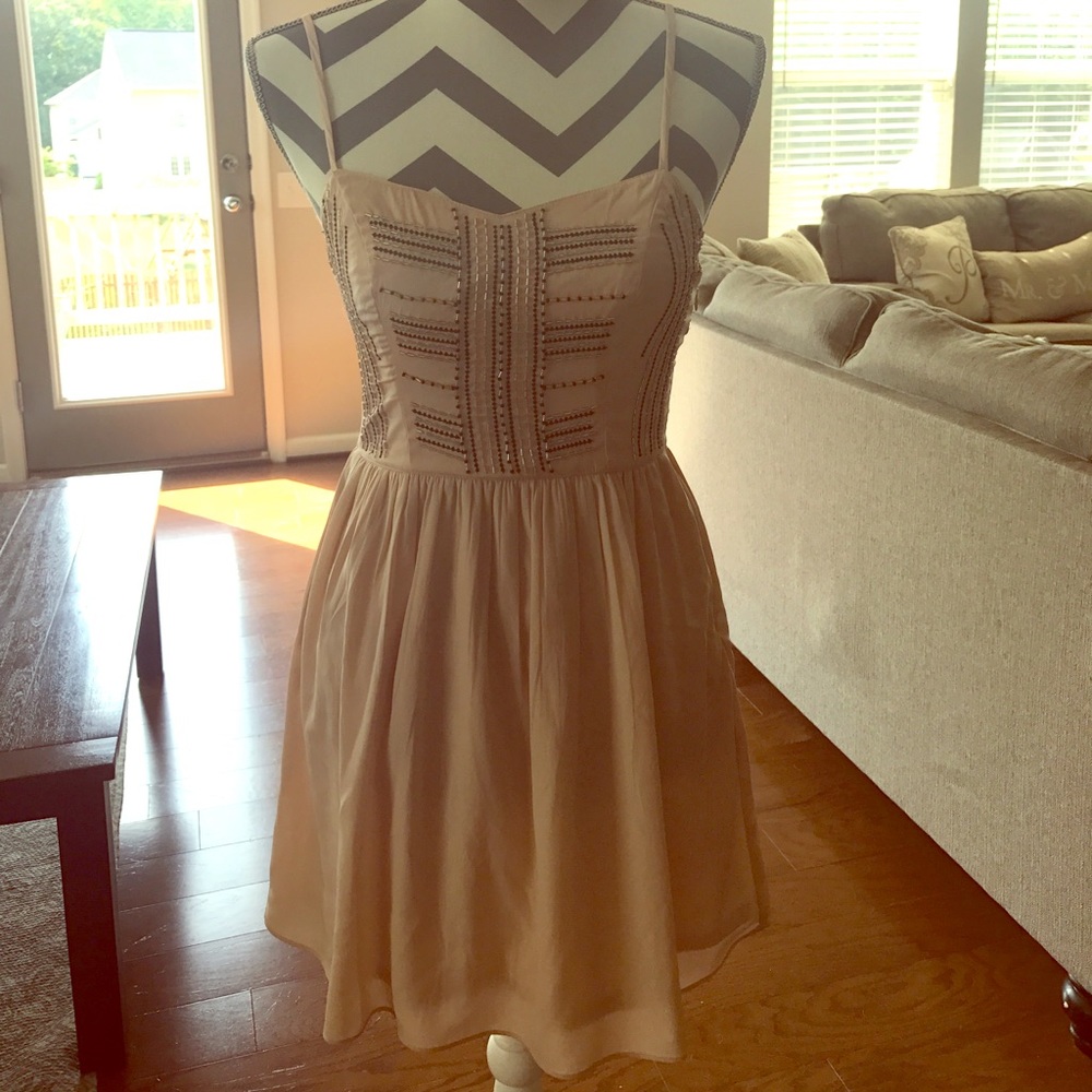 Ballet pink AE dress