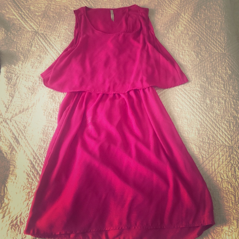 Magenta Summer Dress