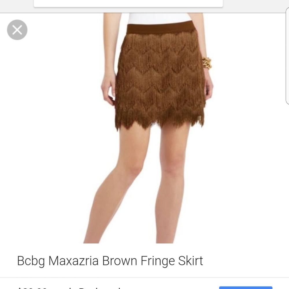 Fringe BCBG Skirt